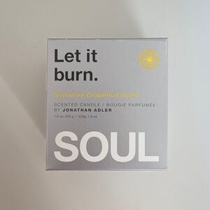 Jonathan Adler Soul by Soulcycle Grapefruit Yellow Candle